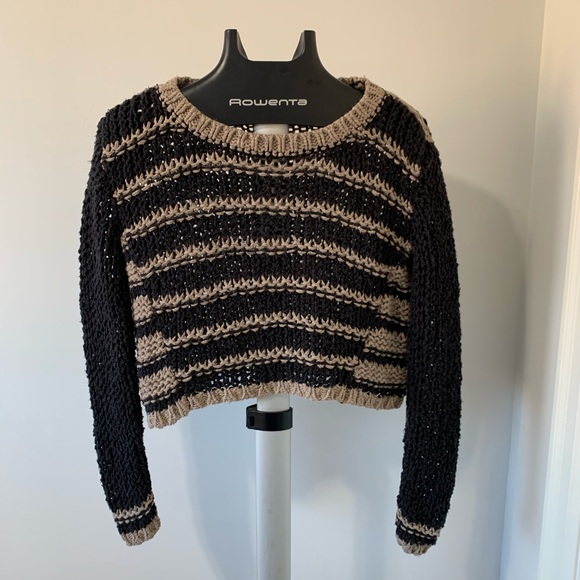 Free People Knit Crop Top - Picture 1 of 5